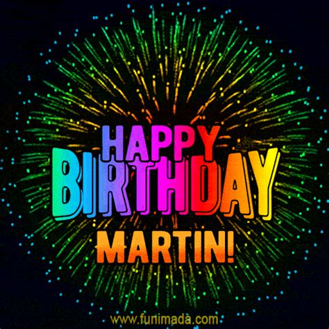 New Bursting With Colors Happy Birthday Martin  And Video With Music