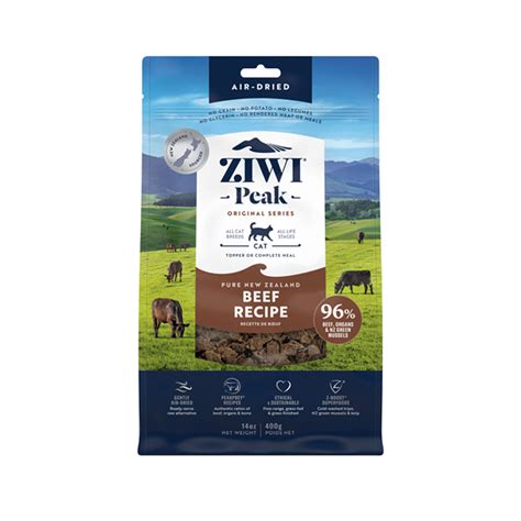Ziwi Peak Air Dried Cat Food Beef 400g