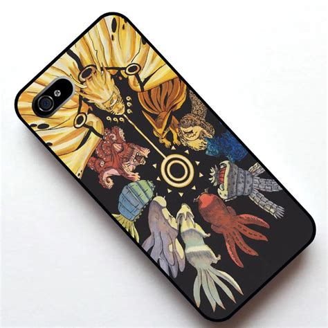 Naruto Shippuden Animal Tails Case Cover Case For Apple Iphone 4 4s 5