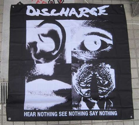 Discharge Flag Hear Nothing See Nothing Say Nothing 45revolution