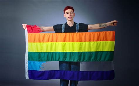 Rainbow Flag Torn To Raise Awareness Of Lgbtiq Suicide Gay Nation