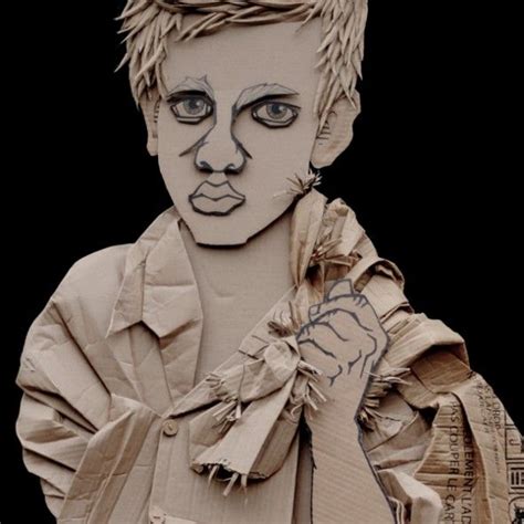 Invisible People Ali Golzad Cardboard Art Projects Cardboard Art Recycled Art