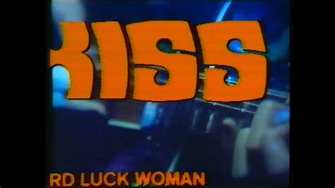 Kiss Hard Luck Woman Original Promo Hq 1976 Audio Vinyl 33 Rpm Remastered Youtube