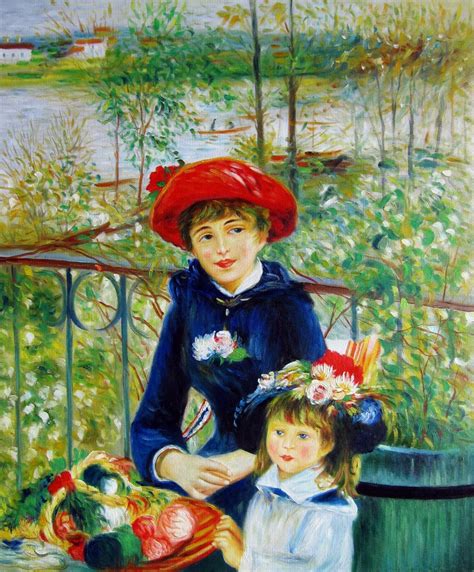 Rep Pierre Auguste Renoir 20x24 In Stretched Oil Painting Canvas Art