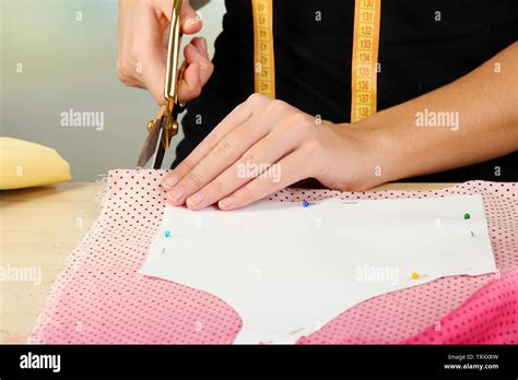 Cutting Fabric Hi Res Stock Photography And Images Alamy
