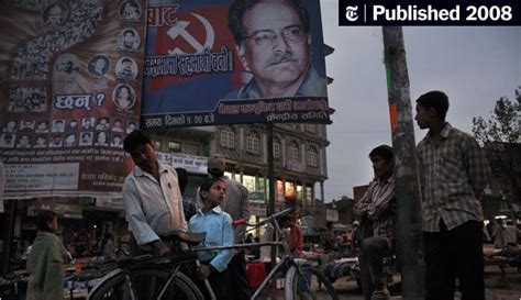 nepal s maoists open unexpected lead in early election results the new york times