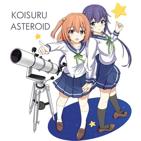 Manaka Ao And Konohata Mira Koisuru Asteroid Drawn By Tsukikoneko