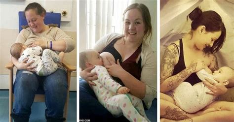 Mom Lets FIVE Strangers From Facebook Breastfeed Her Son While Too Ill