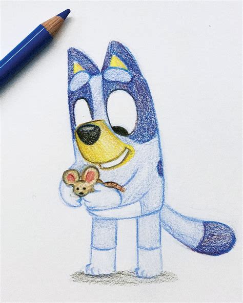 How To Draw Bluey Art For Kids Hub Artofit Images And Photos Finder