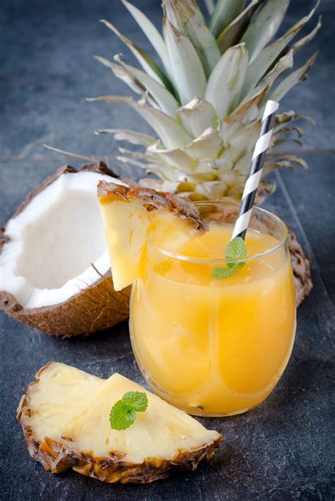 After drinking the water, the man would cut the coconut in half and used the top as a spoon to scoop out the meat. Pineapple Coconut Ice | Recipe | Easy drink recipes, Food drink, Food recipes