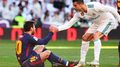 Cristiano Ronaldo Vs Lionel Messi Respect Moments 2018 Hd Youtube