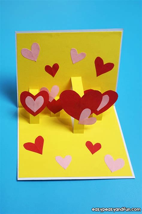 How To Make Heart Pop Up Cards