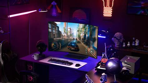 Lgs New Oled Tv Is Also A Curved Gaming Monitor But You Control The Curve Techradar