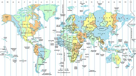 Unusual And Special World Time Zones Listed From West To East Hubpages