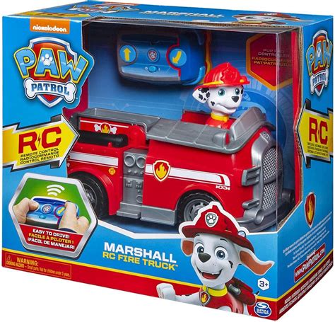 Paw Patrol Marshall Remote Control Fire Truck With 2 Way Steering Fo