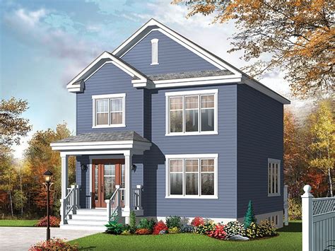 Small Two Story Home Plans
