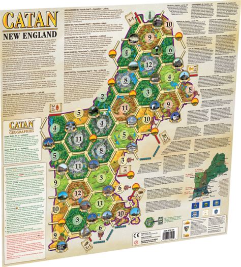 Catan Geographies New England Jix Hobbies