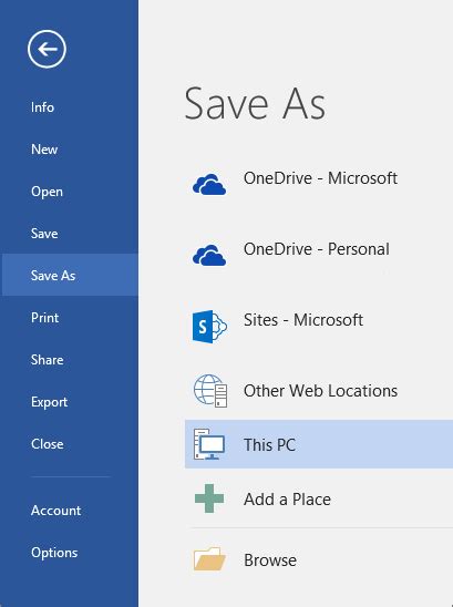 Microsoft Office Tutorials Use Save As On The File Menu