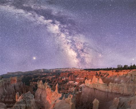 Bryce Canyon National Park Milky Way Sunrise Point Mishmoments