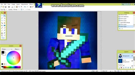 Minecraft Profile Picture Speedart1 Youtube