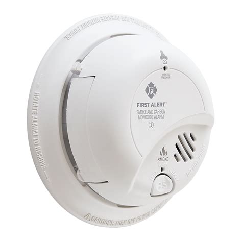 Pull these slightly to detach the lid from the base of. Hardwired Smoke Detector & Carbon Monoxide Alarm w ...