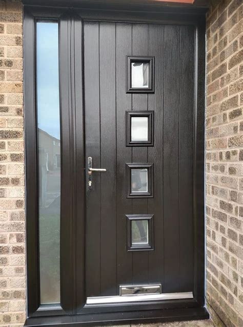 New Solid Core Composite Door Fitted In Clowne