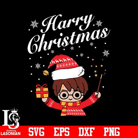 Harry Potter Christmas Svg, Harry Potter svg eps dxf png file – lasoniansvg