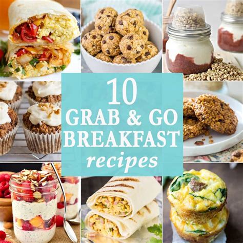 10 Grab And Go Breakfasts The Cookie Rookie