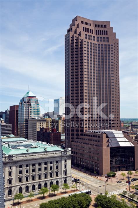 Cleveland Ohio Architecture Of Downtown Stock Photo Royalty Free