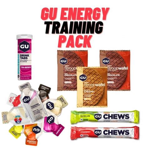 Gu Training Pack Gu Energy Gels Gu Energy