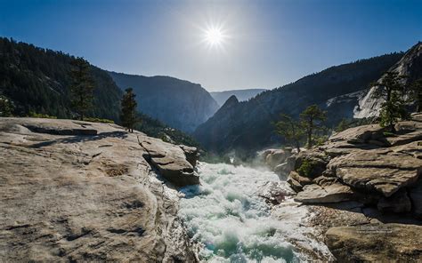 Nevada Fall Yosemite National Park Wallpapers Hd Wallpapers Id 14450