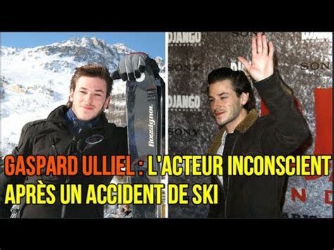 Gaspard Ulliel l acteur inconscient après un accident de ski YouTube
