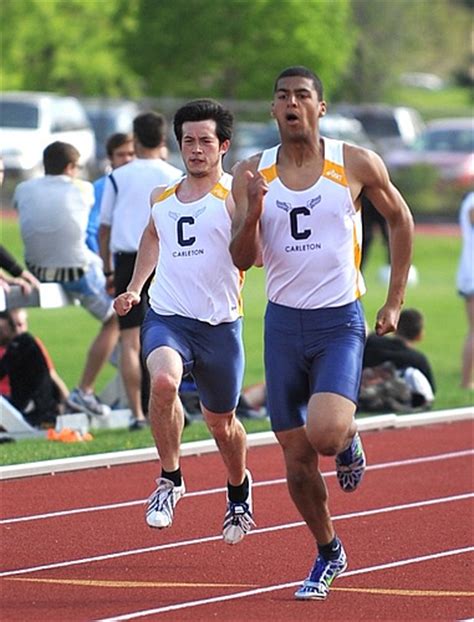 Mens Track And Field Action Varsity Athletics Carleton College