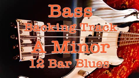 A Minor Blues Jam No Bass Backing Track Practice Youtube