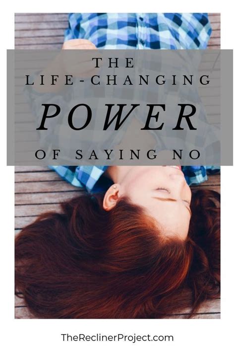 The Life Changing Power Of Saying No — Barry Fralick Self Confidence