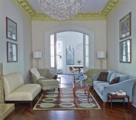 Brooklyn Ny Brownstone Transitional Living Room New York By