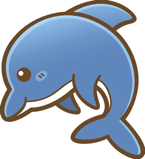 Cute Happy Kawaii Sea Creature Life Animal Cartoon Emoji