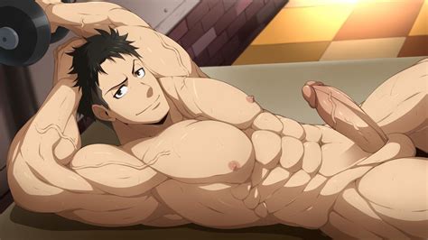 Rule 34 Abs Bara Big Penis Fire Force Large Penis Male Only Muscles