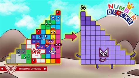 Numberblocks Puzzle Sqaure Ladder Create By Numberblock 66 As A Fanmade