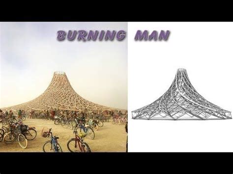 Burning Man Temple Galaxia By Mamou Mani In Grasshopper Burning Man Temple Grasshopper