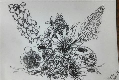 Inktober Flowers By GeneDillion On DeviantArt