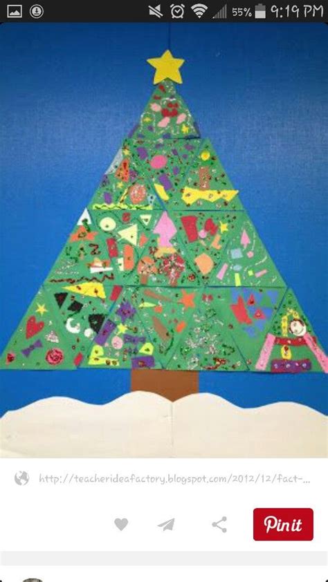 Tree idea  Arte de navidad, Manualidades de invierno, Manualidades de