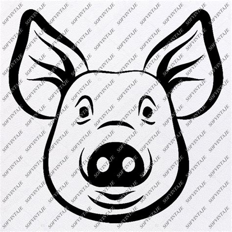 179 Baby Pig Svg Free SVG PNG EPS DXF File