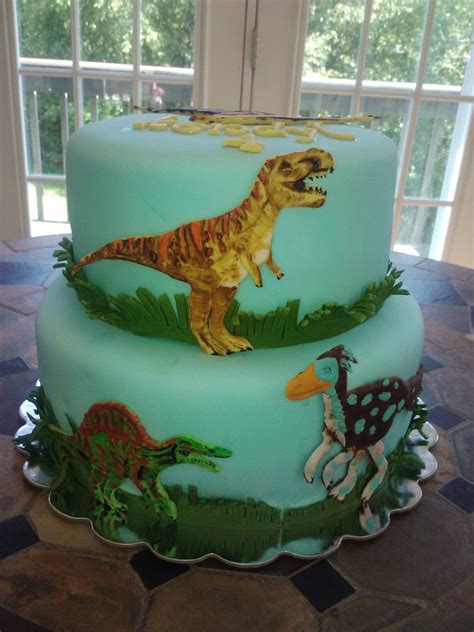 Dinosaurs for dino dan / dino trek / dino dana tv series. Dino Dan Dinosaur Cake (With images) | Dinosaur cake ...