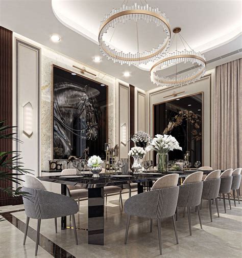 Dubai Interior Design Best Luxury Dining Room Projects