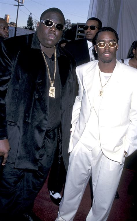 The Notorious Big And P Diddy 1997 Oldschoolcool