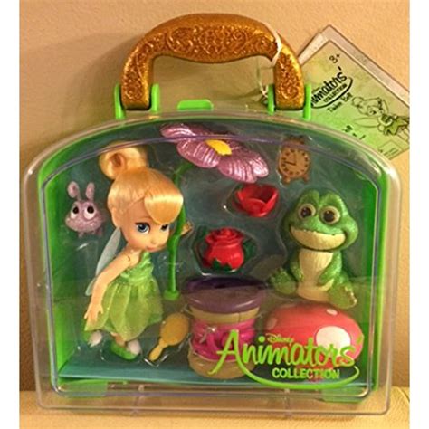 Disney Animators Collection Tinker Bell Mini Doll Play Set 5 New