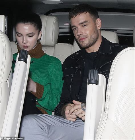 Liam Payne 26 And Girlfriend Maya Henry 19 Looked Loved Up At