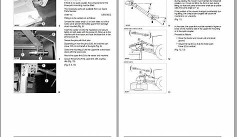 Claas Mowers Corto 3100F 3100FC 3100FN 270FC Operator's Manual