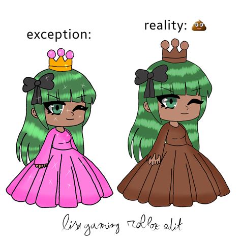 Edit For Lisa Gaming Roblox The Queen Of R GachaClub